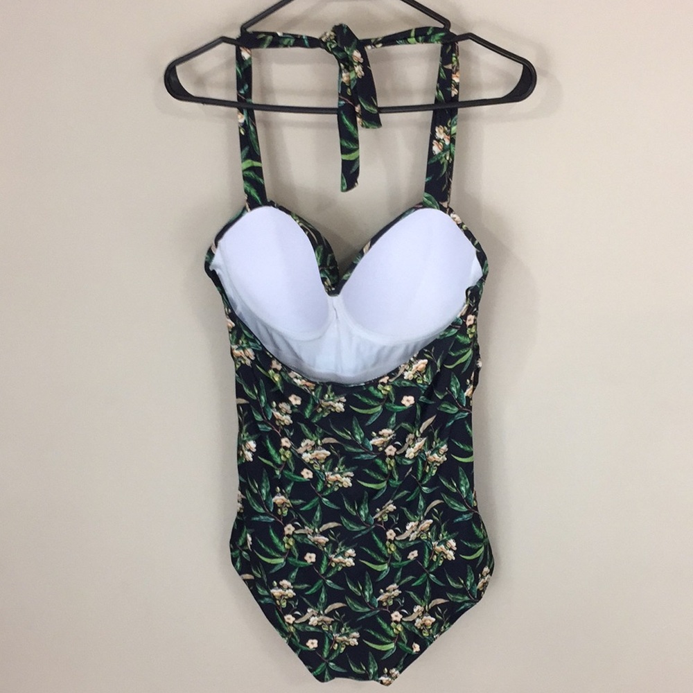 NWOT Dark Tropical One Piece Bathing Suit Size XXL - Picture 6 of 14